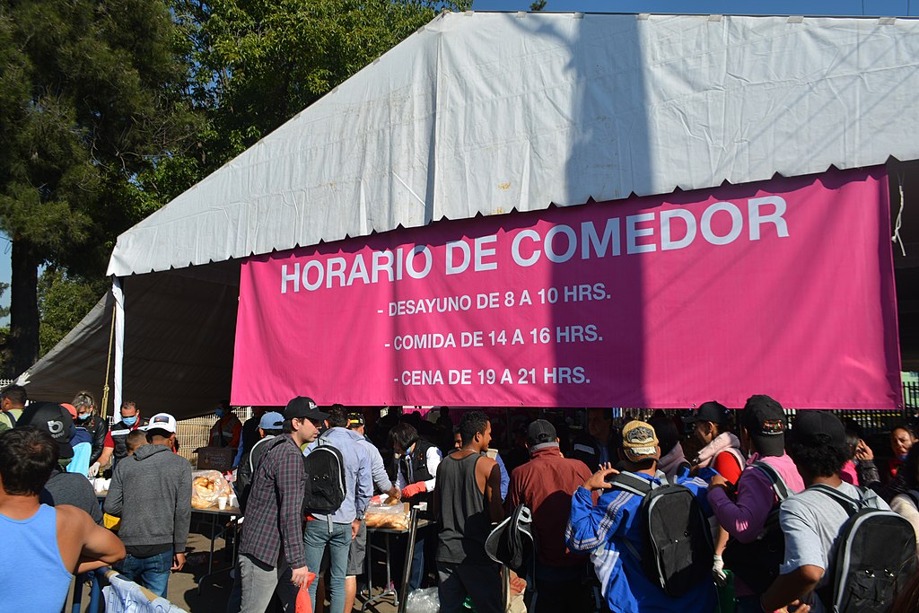 Comedores migrantes Caravana 2018