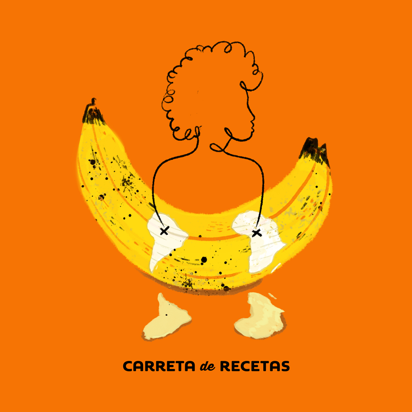 Platano Carreta de recetas