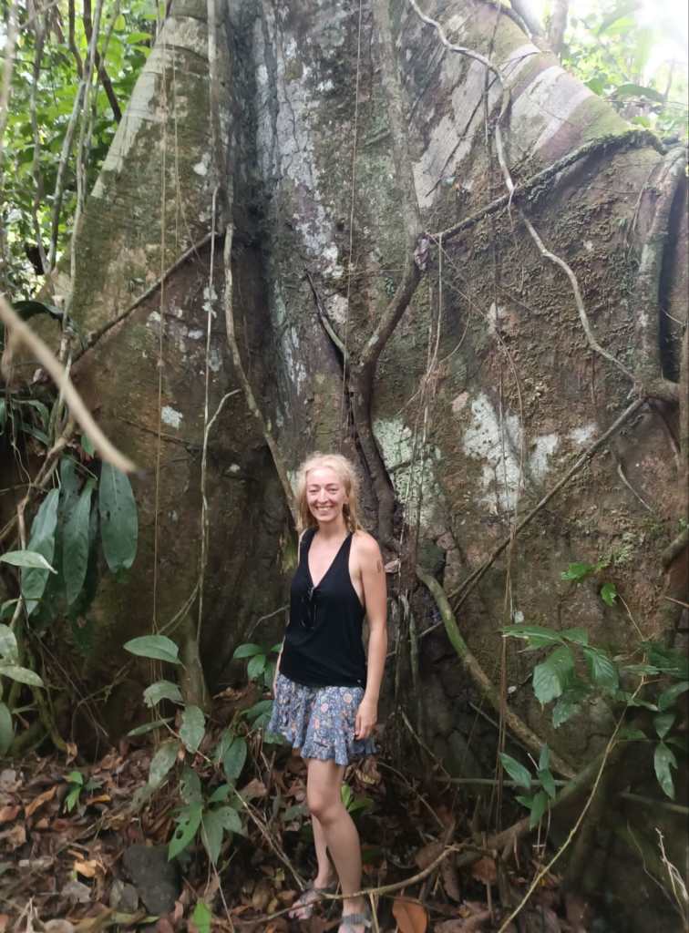 Keti Tsotniashvili, pasó 11 días en la selva peruana y tuvo cuatro ceremonias de ayahuasca.