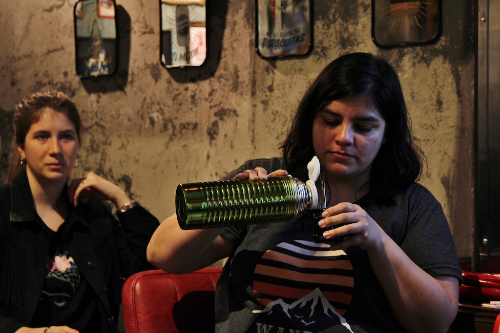 «Ma-Té» evento de Mapa de Barmaids y Afines en 2019 con sommeliers de yerba mate y té. Foto Laura Marajofsky