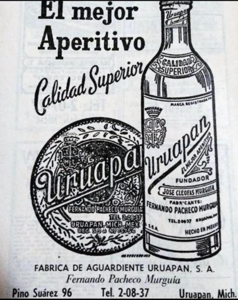 Aguardiente de caña Uruapan