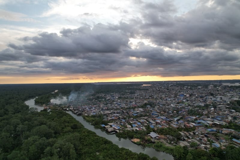 Toma aérea Buenaventura. Foto Adrián Villa Dávila