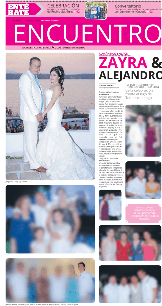 Revista encuentro Morelos