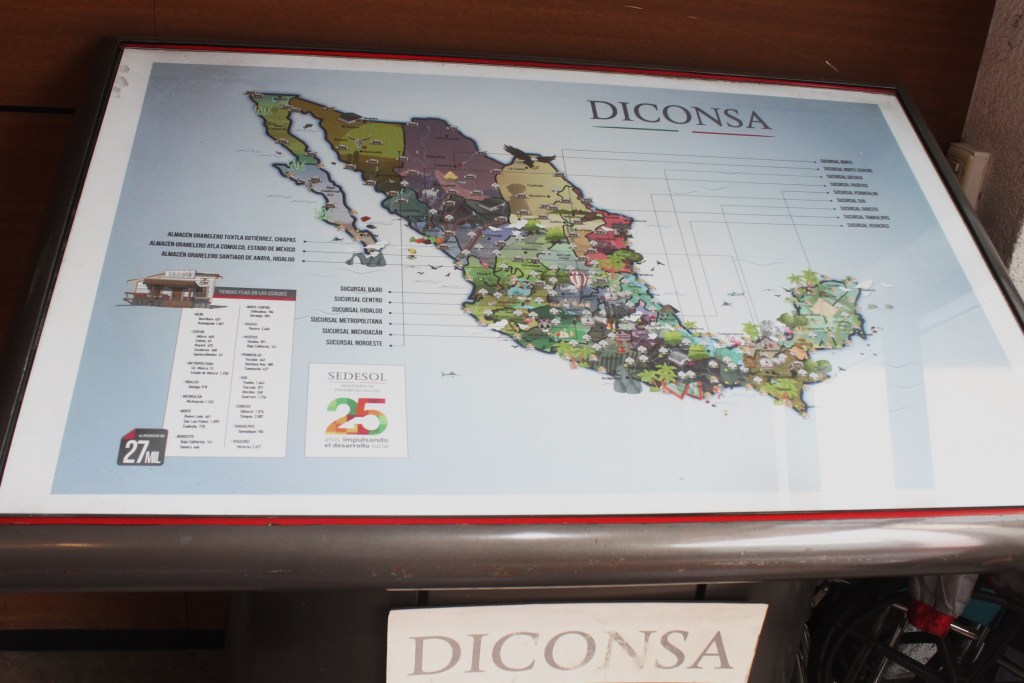 Mapa Diconsa