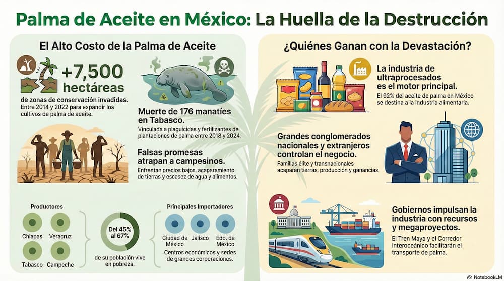 Destrucción palmera