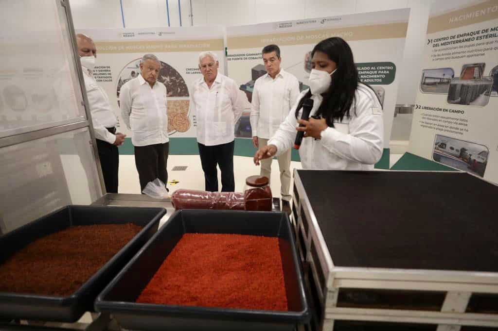 Inauguración de la planta de Moscamed en Chiapas
